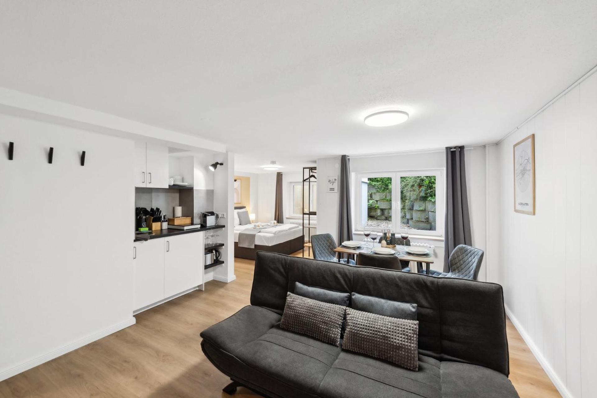 Andriss - Kaiserberg Apartments - Kitchen - Wifi - Parking Kaiserslautern Luaran gambar